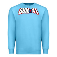 Ocean Blue Artwork SUM41 Premium Sweatshirt - linhVisuals