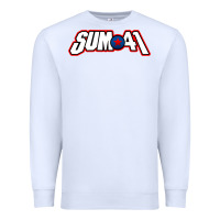 White Artwork SUM41 Premium Sweatshirt - linhVisuals