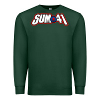 Sports Green Artwork SUM41 Premium Sweatshirt - linhVisuals