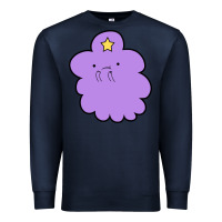 Navy lumpy space  adventure time Premium Sweatshirt - linhVisuals
