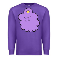 Purple lumpy space  adventure time Premium Sweatshirt - linhVisuals
