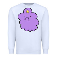 White lumpy space  adventure time Premium Sweatshirt - linhVisuals