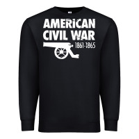 Black american civil war reenactor historical Premium Sweatshirt - linhVisuals