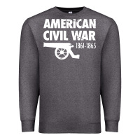 Charcoal Heather american civil war reenactor historical Premium Sweatshirt - linhVisuals
