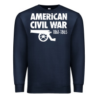 Navy american civil war reenactor historical Premium Sweatshirt - linhVisuals
