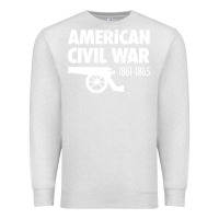 Oatmeal Heather american civil war reenactor historical Premium Sweatshirt - linhVisuals