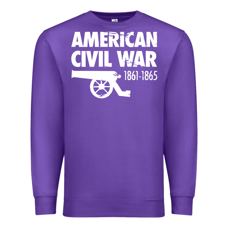 American Civil War Reenactor Historical Premium Sweatshirt by linhVisuals | Teevron