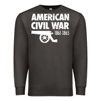 Smoke american civil war reenactor historical Premium Sweatshirt - linhVisuals