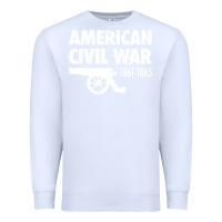 White american civil war reenactor historical Premium Sweatshirt - linhVisuals