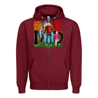 Burgundy a sons first hero a daughters first love Zipper Hoodie - JahusDesignShop