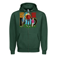 Sports Green a sons first hero a daughters first love Zipper Hoodie - JahusDesignShop