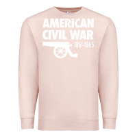 Pale Pink american civil war reenactor historical Premium Sweatshirt - linhVisuals