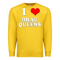 Lemon i love drag queens  i heart drag queens t shirt Premium Sweatshirt - linhVisuals
