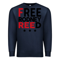 Navy free rodney reed Premium Sweatshirt - linhVisuals