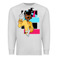 Dove Grey powerline   black lives matter   powerline goofy movie Premium Sweatshirt - linhVisuals