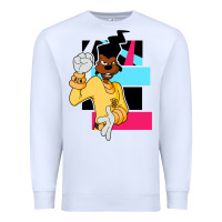 White powerline   black lives matter   powerline goofy movie Premium Sweatshirt - linhVisuals