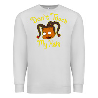Dove Grey susie carmichael   dont touch my hair Premium Sweatshirt - linhVisuals