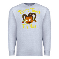 Heather Grey susie carmichael   dont touch my hair Premium Sweatshirt - linhVisuals