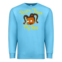 Ocean Blue susie carmichael   dont touch my hair Premium Sweatshirt - linhVisuals