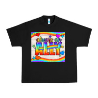 Black Always An Ally Pride LGBTQ+ Tumbler Urban Heavy Tee - BundleAndBundleShop