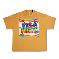 Peanut Butter Always An Ally Pride LGBTQ+ Tumbler Urban Heavy Tee - BundleAndBundleShop