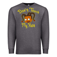 Charcoal Heather susie carmichael   dont touch my hair Premium Sweatshirt - linhVisuals