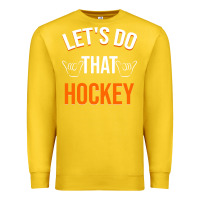Lemon Lets Do That Hockey Premium Sweatshirt - linhVisuals