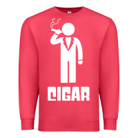 Cardinal cigar smoker Premium Sweatshirt - linhVisuals