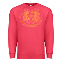 Cardinal twin tiger sak yant tattoo muay thai thailand martial art tank top Premium Sweatshirt - linhVisuals