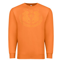 Carrot twin tiger sak yant tattoo muay thai thailand martial art tank top Premium Sweatshirt - linhVisuals
