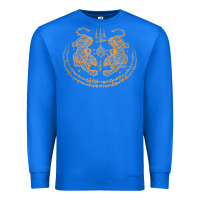 True Royal twin tiger sak yant tattoo muay thai thailand martial art tank top Premium Sweatshirt - linhVisuals