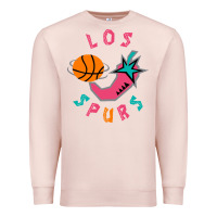 Pale Pink Los Spurs Premium Sweatshirt - linhVisuals