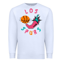 White Los Spurs Premium Sweatshirt - linhVisuals