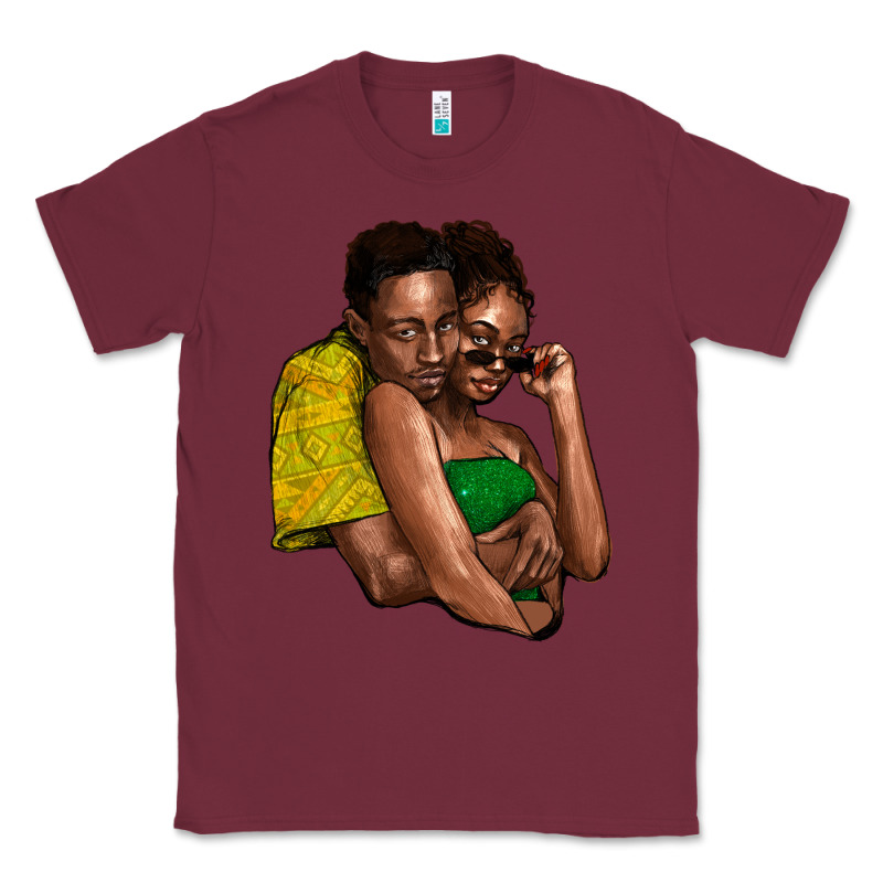 Black Couple Classic Tee by HowdyJamesFarm | Teevron