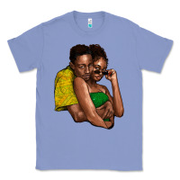 Colony Blue Black couple Classic Tee - HowdyJamesFarm