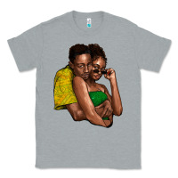 Heather Grey Black couple Classic Tee - HowdyJamesFarm