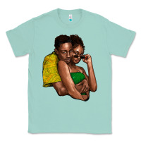 Seafoam Black couple Classic Tee - HowdyJamesFarm