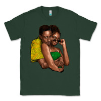 Sports Green Black couple Classic Tee - HowdyJamesFarm
