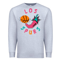 Heather Grey Los Spurs Premium Sweatshirt - linhVisuals