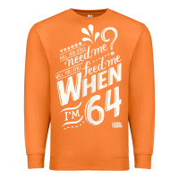 Carrot lyrics by lennon and mccartney   when i'm 64 tank top Premium Sweatshirt - linhVisuals