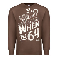 Chestnut lyrics by lennon and mccartney   when i'm 64 tank top Premium Sweatshirt - linhVisuals