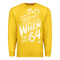 Lemon lyrics by lennon and mccartney   when i'm 64 tank top Premium Sweatshirt - linhVisuals