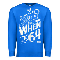 True Royal lyrics by lennon and mccartney   when i'm 64 tank top Premium Sweatshirt - linhVisuals