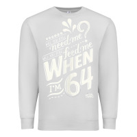 Dove Grey lyrics by lennon and mccartney   when i'm 64 tank top Premium Sweatshirt - linhVisuals