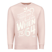 Pale Pink lyrics by lennon and mccartney   when i'm 64 tank top Premium Sweatshirt - linhVisuals