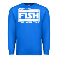 True Royal May The Fish Be With You Fishing3 Premium Sweatshirt - linhVisuals