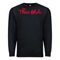 Women Funny Thicc Thick Fil A Curvy Women Girlfriend Premium T Shirt Premium Sweatshirt | Teevron