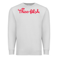 Dove Grey women funny thicc thick fil a curvy women girlfriend premium t shirt Premium Sweatshirt - linhVisuals
