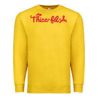 Lemon women funny thicc thick fil a curvy women girlfriend premium t shirt Premium Sweatshirt - linhVisuals