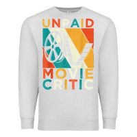 Dove Grey unpaid movie critic shirt film cinema motion picture fan t shirt Premium Sweatshirt - linhVisuals